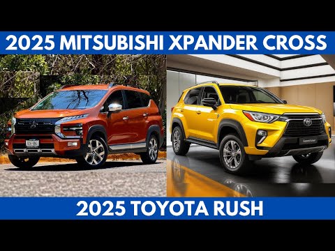 The 2025 Mitsubishi Xpander Cross Vs. 2025 Toyota Rush are the compact SUV/MPV Comparison