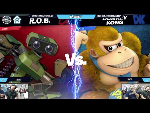 Gwinnett Brawl September 2019 - Eden(R.O.B.) VS Natel(DK/Mario) - W. Round 1