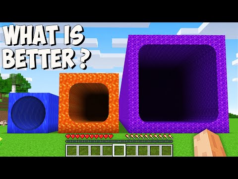 THE BIGGEST TUNNEL in Minecraft leads to WHAT?!