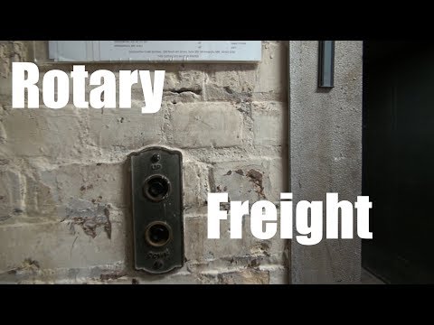 Epic Vintage Rotary Freight Elevator in Minneapolis