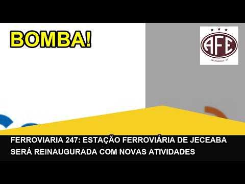 Ferroviaria 247: Estação Ferroviária de Jeceaba será reinaugurada com novas atividades