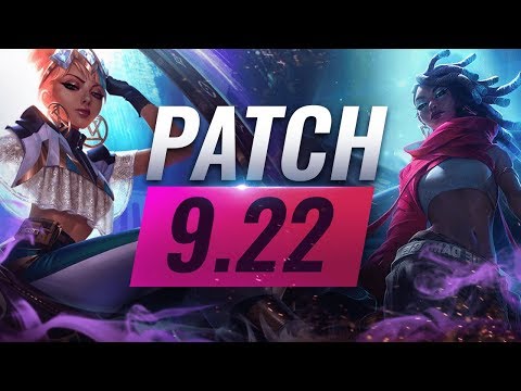 Best Champions TIER List – League of Legends Patch 9.22
