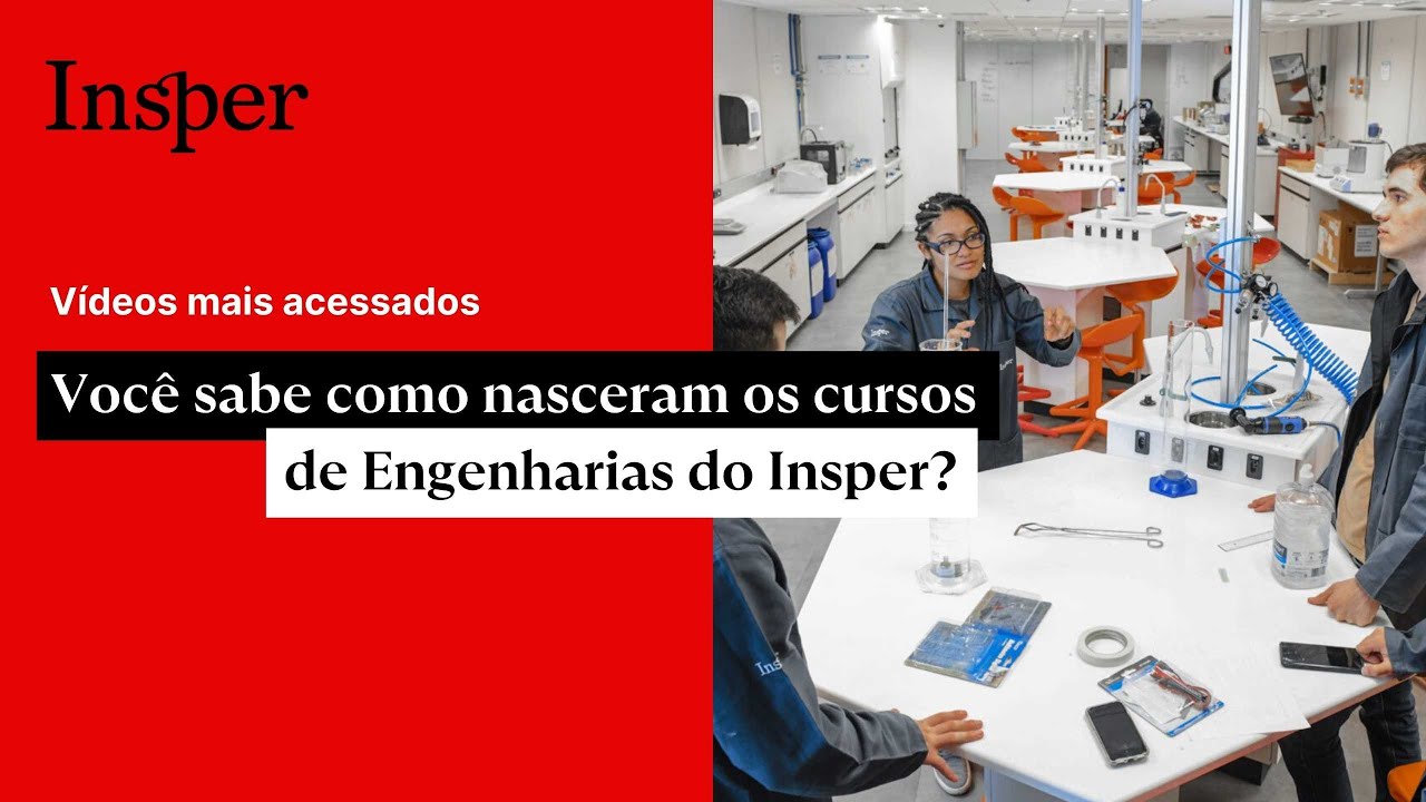 Você sabe como nasceram os cursos de Engenharias do Insper?