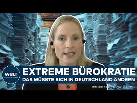 VERWALTUNGSAPPARAT DEUTSCHLAND: Kampf gegen Bürokratie! Unternehmen ersticken im Papierkram