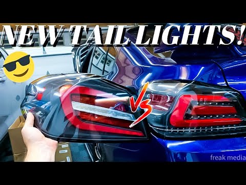 Installing Subispeed V2 Taillights On My Subaru STI