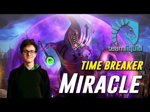 Miracle - Faceless Void TIME BREAKER - Safelane TOP MMR Gameplay Dota 2