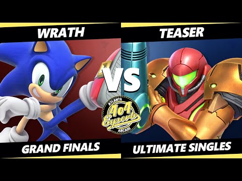 4o4 Smash Night 32 GRAND FINALS - Wrath (Sonic) Vs. Teaser (Samus) SSBU Ultimate Tournament
