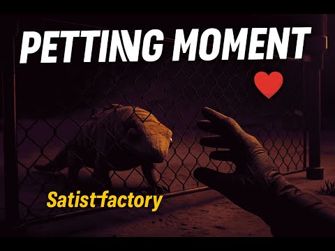 Trapping & Petting a Lizard Doggo in Satisfactory 🦎🐶 | Cinematic Build