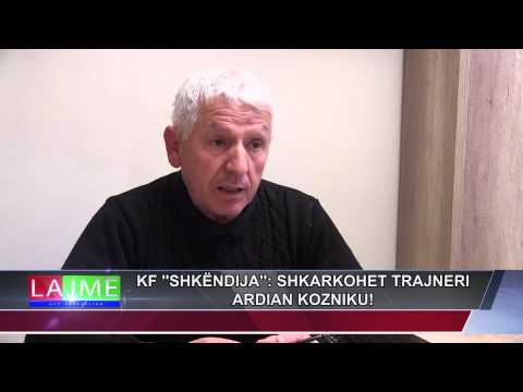 KF "SHKËNDIJA": SHKARKOHET TRAJNERI ARDIAN KOZNIKU!