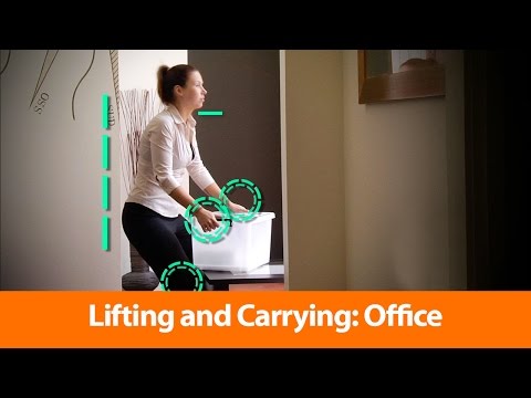 Lifting and Carrying: Office - Manual Handling Training Video