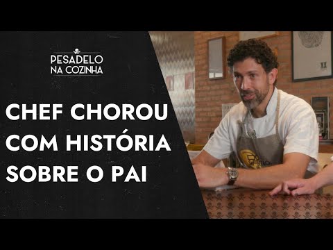 Rodrigo Oliveira chora ao relembrar luta por restaurante da família em encontro com Jacquin