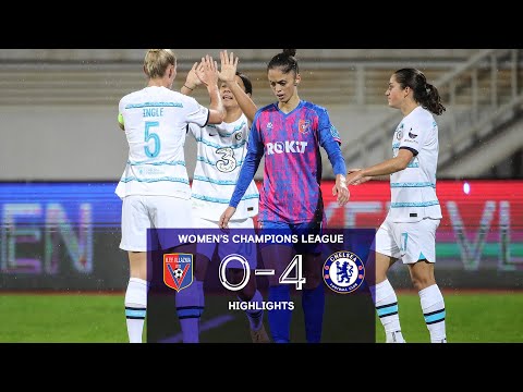 Vllaznia Femra 0-4 Chelsea Women | Women's Champions League Highlights