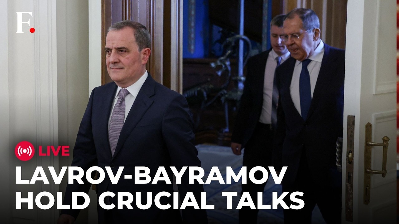 LIVE: Russia-Azerbaijan Talks | Lavrov Meets Jeyhun Bayramov in Moscow