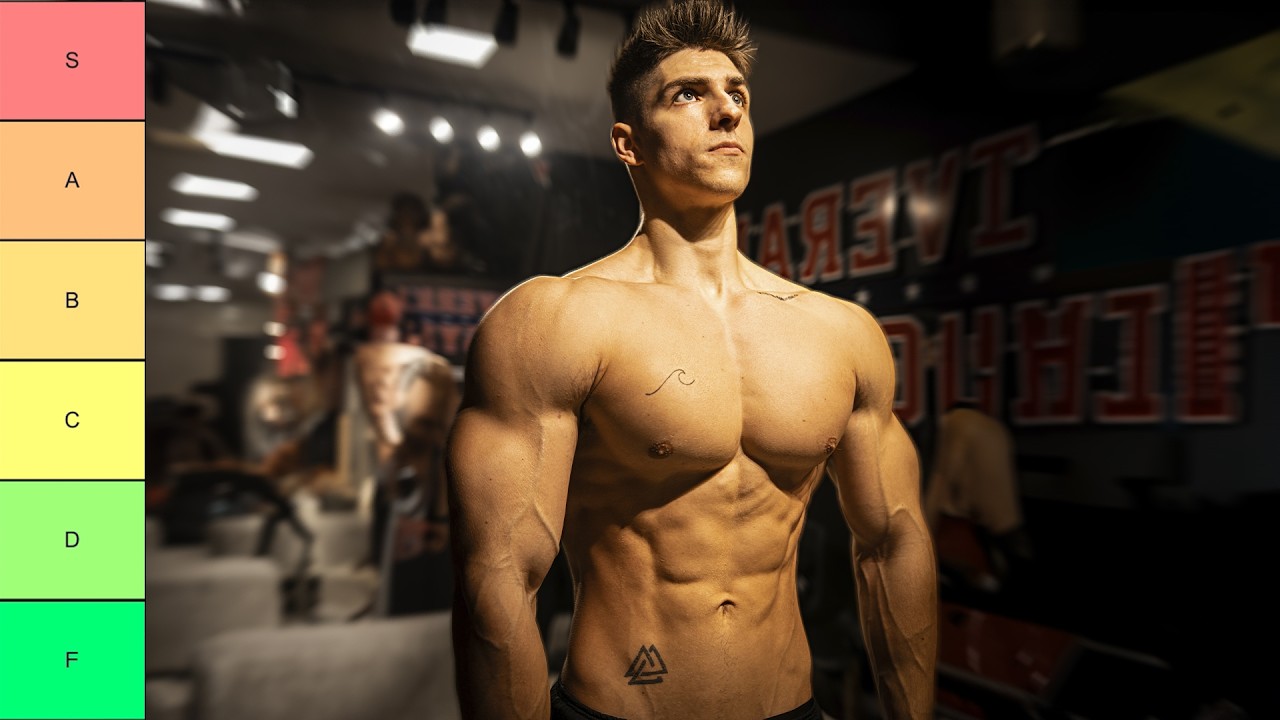 TIER LIST DE PEITO para NATURAIS🌱 - Explicando CADA EXERCÍCIO! 🔥