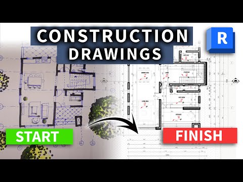 Construction Drawings/Working Drawings/ Full Revit Tutorial Course