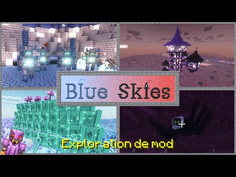 Out-Feu - Blue Skies – Dungeons and Bosses – Minecraft 1.19.4 Mod Exploration