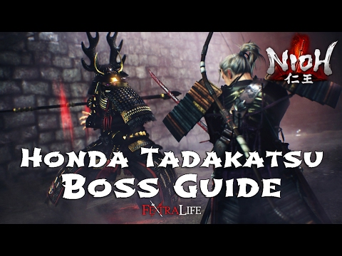 Honda Tadakatsu Boss Fight  (Nioh)