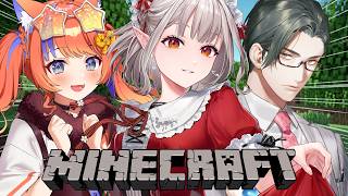 【Minecraft】整地雑談コラボとかいう一大コンテンツ【にじさんじ/える】