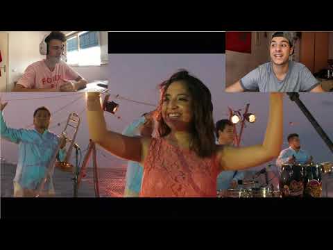 REACCIONAMOS POR PRIMERA VEZ A CUMBIA MEXICANA 🇲🇽 | Los Ángeles Azules - Nunca Es Suficiente