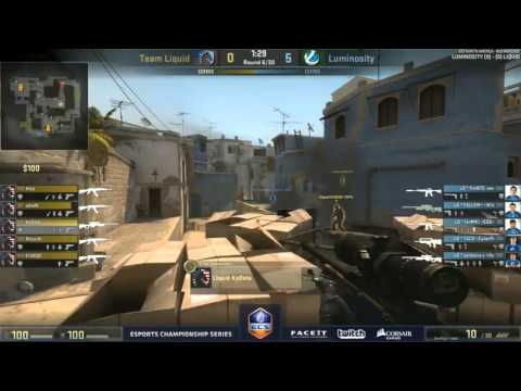 Liquid vs Luminosity - ECS Season 1 - de_mirage