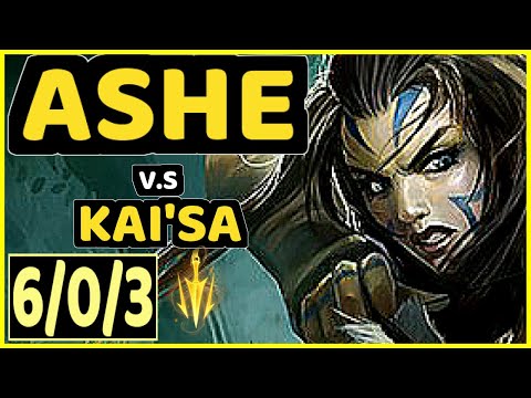 BRTT (ASHE) vs KAI'SA - 6/0/3 KDA BOTTOM ADC GAMEPLAY - BR Ranked GRANDMASTER
