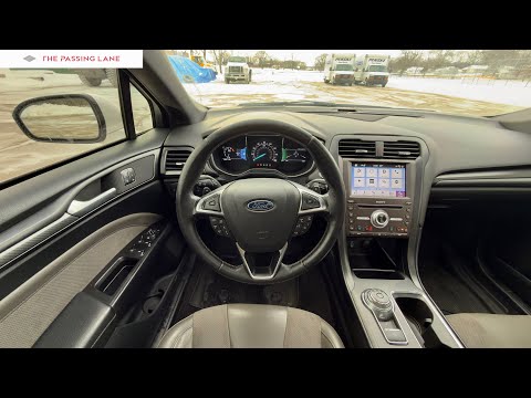 2017 Ford Fusion Sport EcoBoost 2.7L AWD POV Test Drive