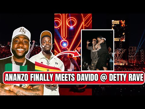 Davido Brings Ananzo On Stage to Perform “With You” Live At Detty Rave Festival