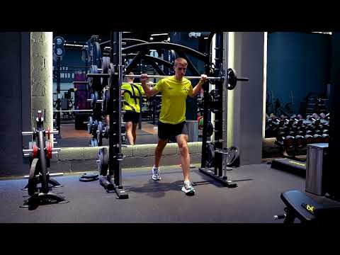 Split Squat – Smith machine