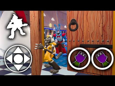 What If I REMOVE This DOOR and BECAME Real MONTY? REAL SIMON?! – FNAF Security Breach