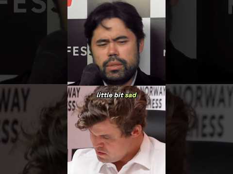 Hikaru: "It's sad to see Magnus like this." 😢