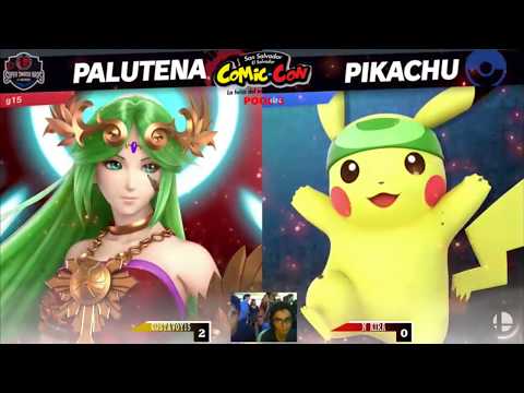 GustavoY15 (Palutena) vs Ñ| Kira (Pikachu)  - Comic Con 2019 - Smash Ultimate