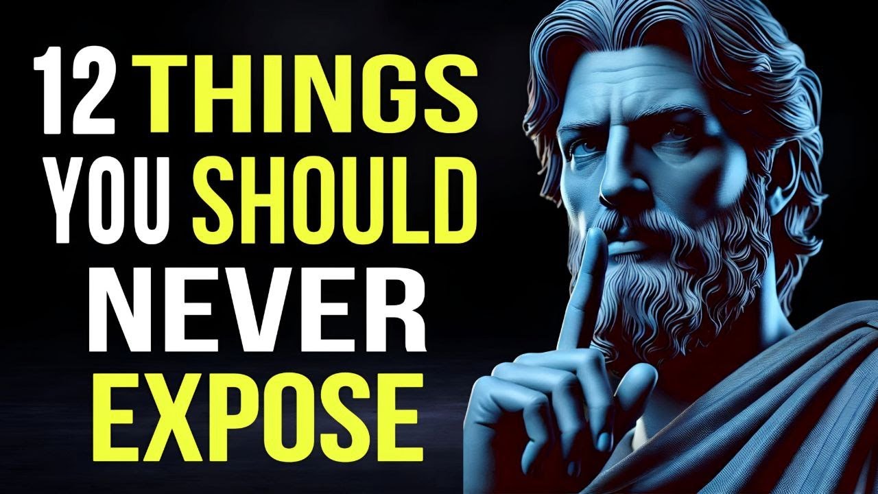 Master the Art of Silence: 12 Things You Should Never Expose | Stoicism