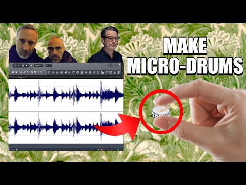 IDM click and cut MICRO-DRUMS sound design tutorial