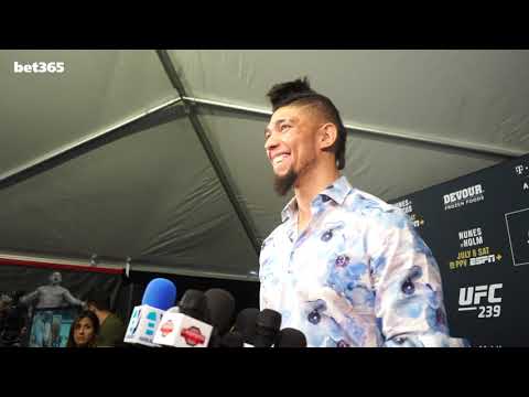 UFC 239 FIGHT DAY BEIND THE SCENES FROM MEDIA ROOM