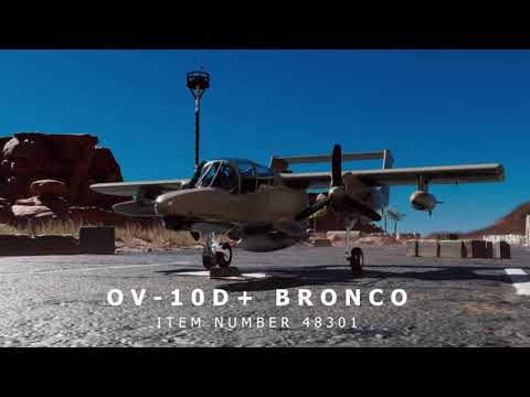 Сборная модель 1:48 Американский легкий штурмовик и самолет наблюдения OV-10D + Bronco (ICM 48301)