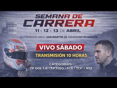 [VIVO] 🏁 SABADO 11/04 - 2DA FECHA PISTA CHUBUTENSE - AUTODROMO GRAL SAN MARTIN - COMODORO RIVADAVIA