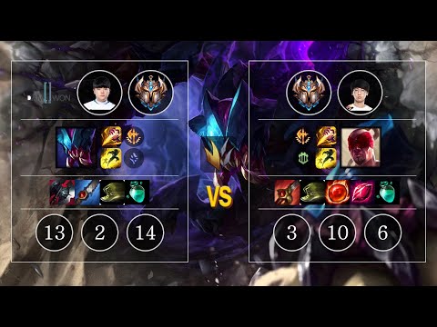 DWG Canyon Rek'Sai vs Doran Lee Sin Jungle - KR Challenger Patch 10.11