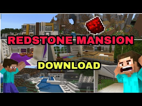 Insane Redstone Mansion in Minecraft - Download Now!