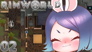 【ゆっくり実況】#2 惑星からの脱出を目指す！ゆっくリムワールド【RimWorld】