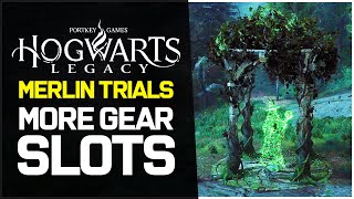 Hogwarts Legacy Merlin Trials Tips - How to Increase Gear Slots with Merlin Trials Hogwarts Legacy