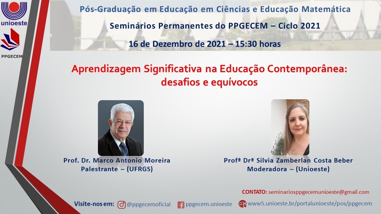 Aprendizagem Significativa na Educação Contemporânea: desafios e equívocos