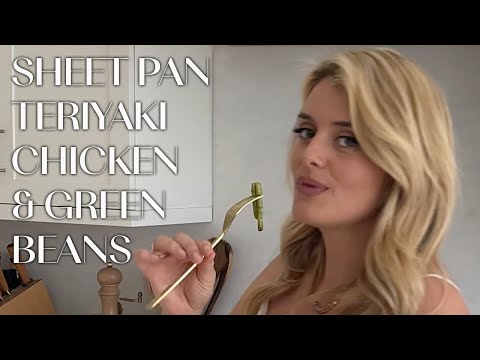 Sheet Pan Teriyaki Chicken & Green Beans