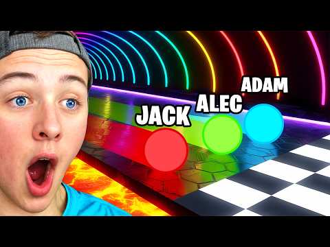 We Got WAY Too Invested in Watching Balls Race…