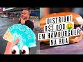 FUI DESAFIADO A FAZER R 3 000 EM HAMBÚRGUER E DOAR NA RUA