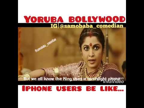 Iphone users and their wahala (Yoruba Bollywood) samobaba