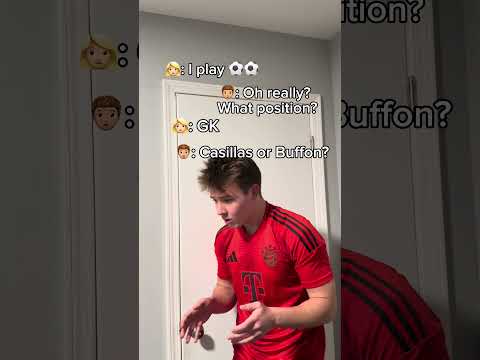 Nah she’s HIM at GK😭 #oliverkahn #kahn #goalkeeper #ballknowledge