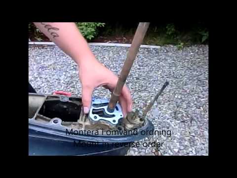 How to change impeller water pump on yamaha outboard 60 hp 2 stroke