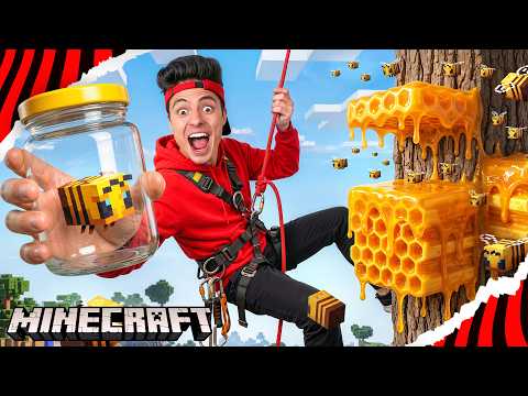 CAPTUREI ANIMAIS DO MINECRAFT NA VIDA REAL!
