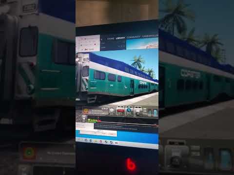 Coaster 638 with cabcar 2302 with an updated horn exterior