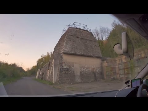 Drive Thru Abandoned Nazi German Bunker WW2 documentary Western Front Wolfsschlucht France